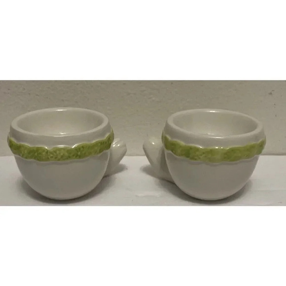 Easter Single Egg Holder s Bunny Legs‎ 2”High x 3 1/2”Wide 2 Piece Set - Picture 4 of 7